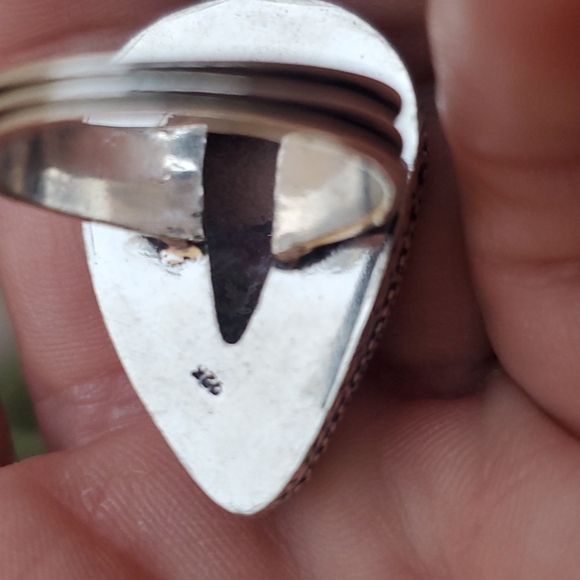 New Crazy Lace Agate 925 Silver Ring. - Picture 13 of 16